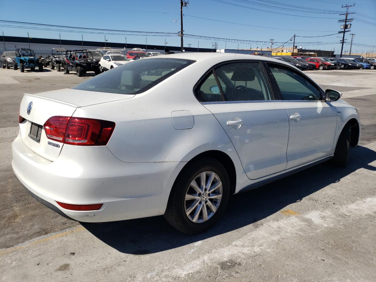 Изображение 3 2013 VOLKSWAGEN JETTA HYBRID 2013 с VIN 3VW637AJ4DM289689