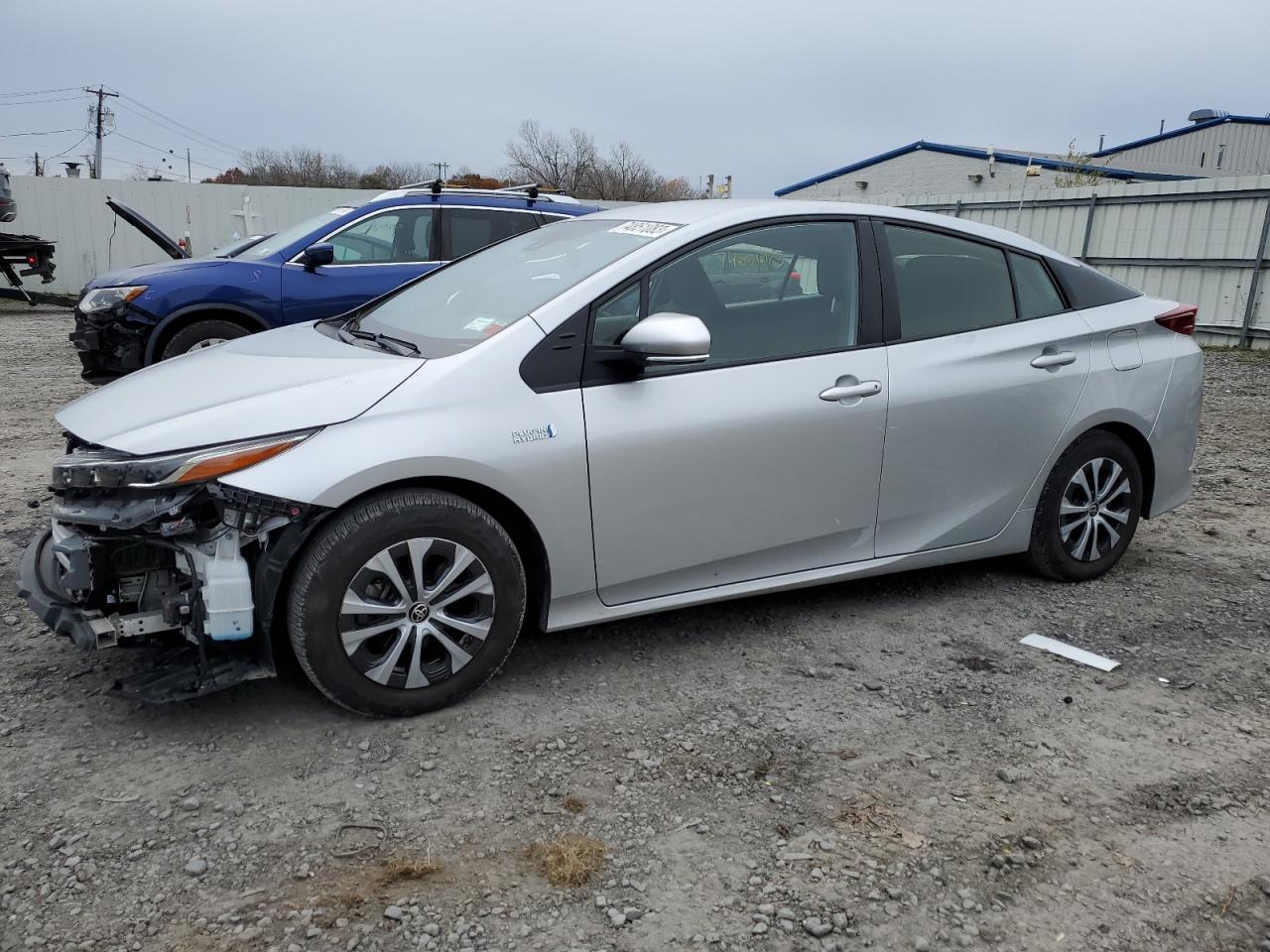 Image 1 of 2021 TOYOTA PRIUS PRIME LE 2021 with VIN JTDKAMFP4M3166558