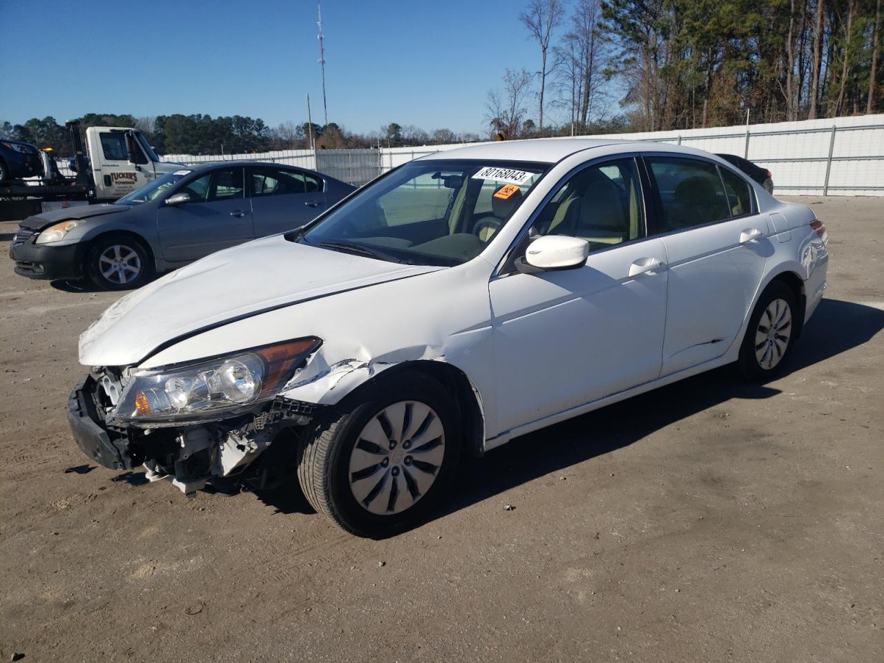 Image 1 of 2008 HONDA ACCORD LX 2008 with VIN 1HGCP26308A106848