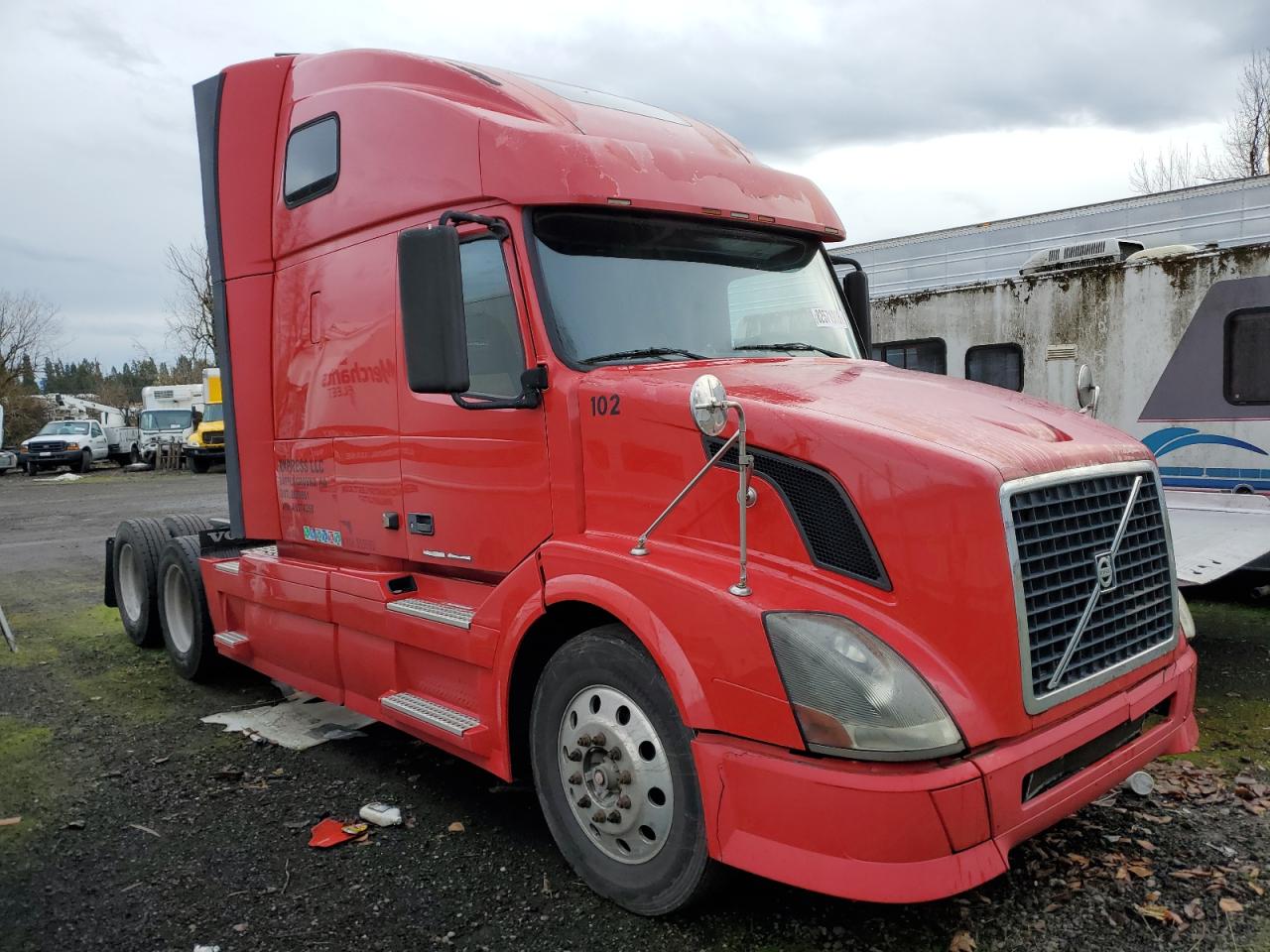 Image 1 of 2010 VOLVO VN VNL 2010 with VIN 4V4NC9TH2AN274358