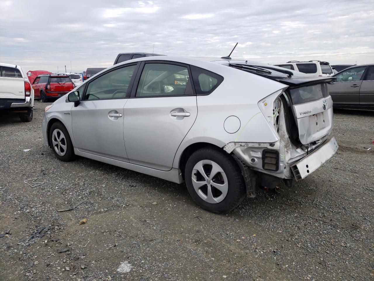 Image 2 of 2014 TOYOTA PRIUS  2014 with VIN JTDKN3DU3E0387787