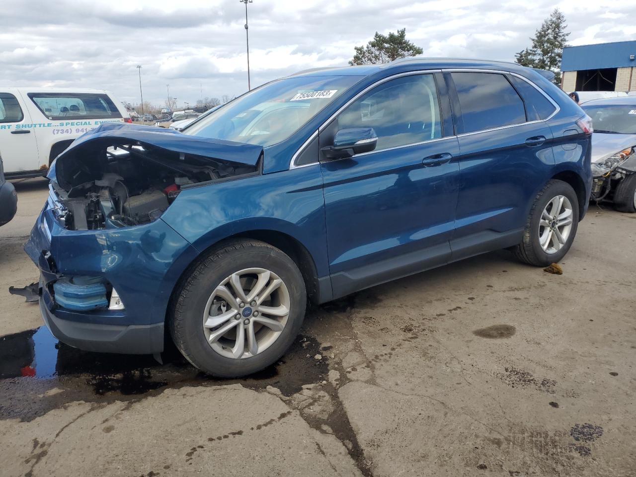 Image 1 of 2020 FORD EDGE SEL 2020 with VIN 2FMPK4J93LBA34686