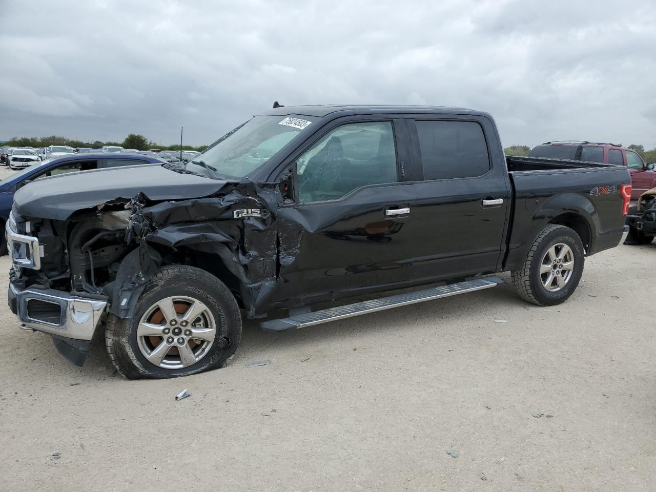 Image 1 of 2019 FORD F150 SUPERCREW 2019 with VIN 1FTEW1EP2KFC95313