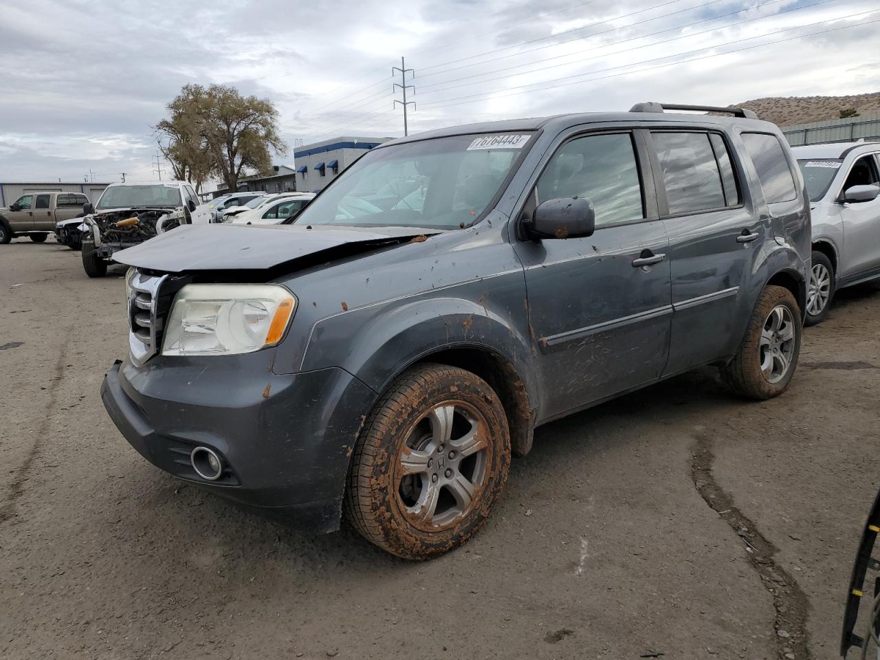 Image 1 of 2013 HONDA PILOT EXL 2013 with VIN 5FNYF3H51DB017089