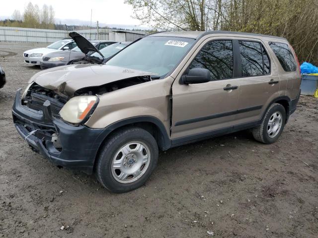 Image 1 of 2005 HONDA CR-V LX 2005 with VIN SHSRD78535U317437
