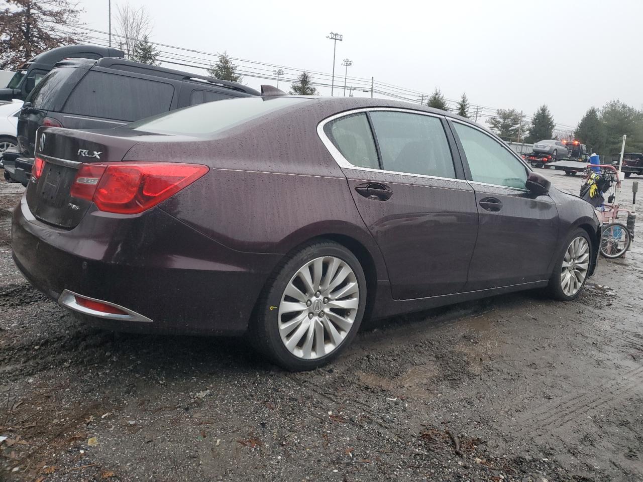 Obraz 3 z 2014 ACURA RLX ADVANCE 2014 z VIN JH4KC1F95EC007252