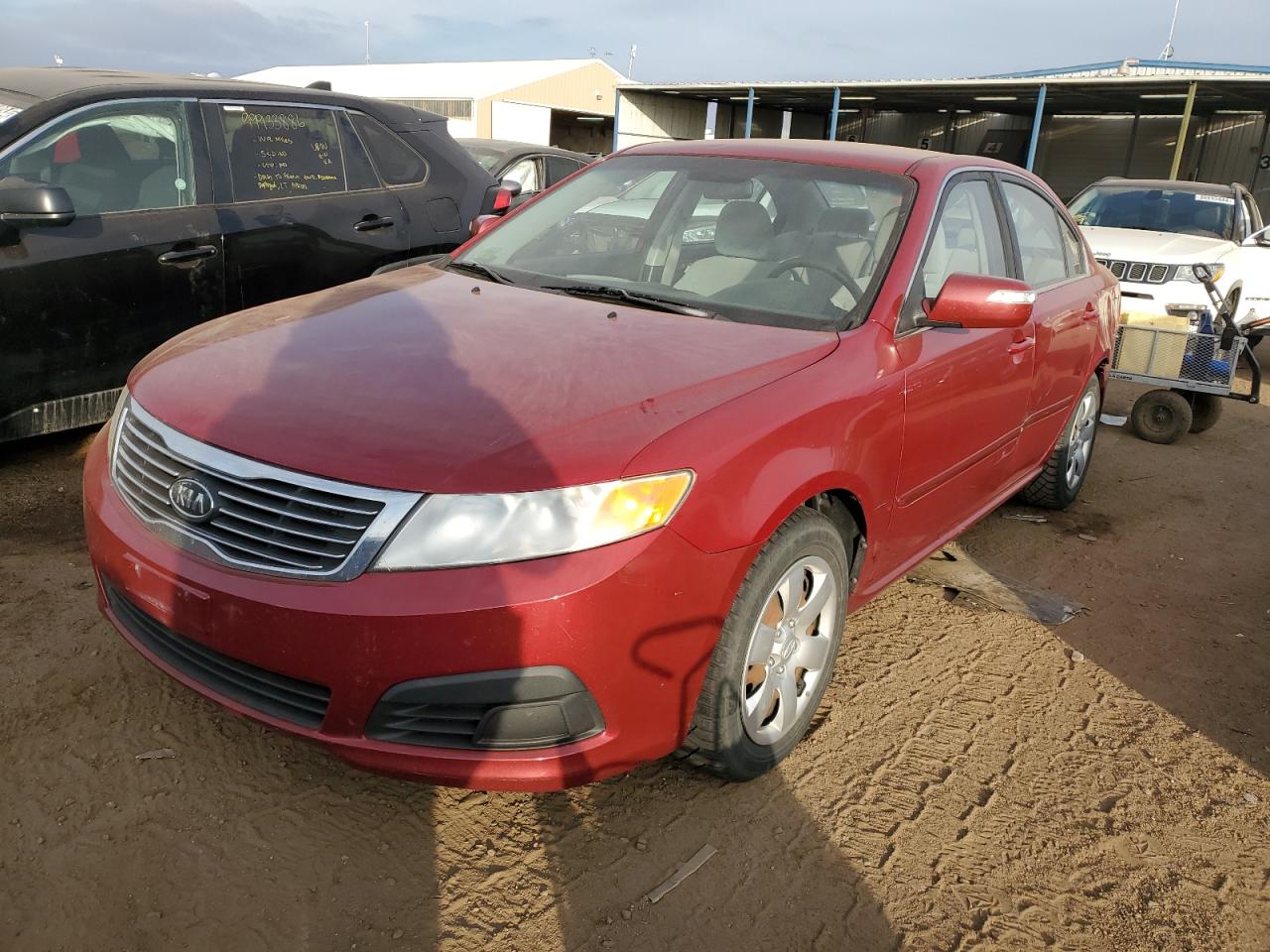 Image 1 of 2009 KIA OPTIMA LX 2009 with VIN KNAGE228995295062