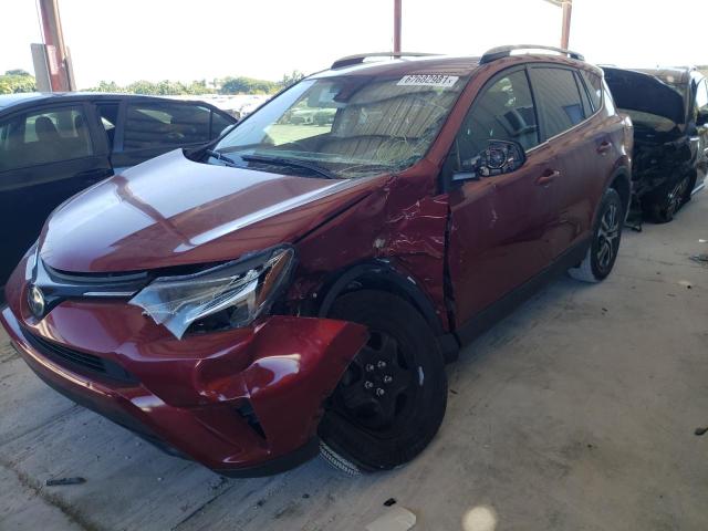 Image 2 of 2018 TOYOTA RAV4 LE 2018 with VIN JTMZFREV0JD113441