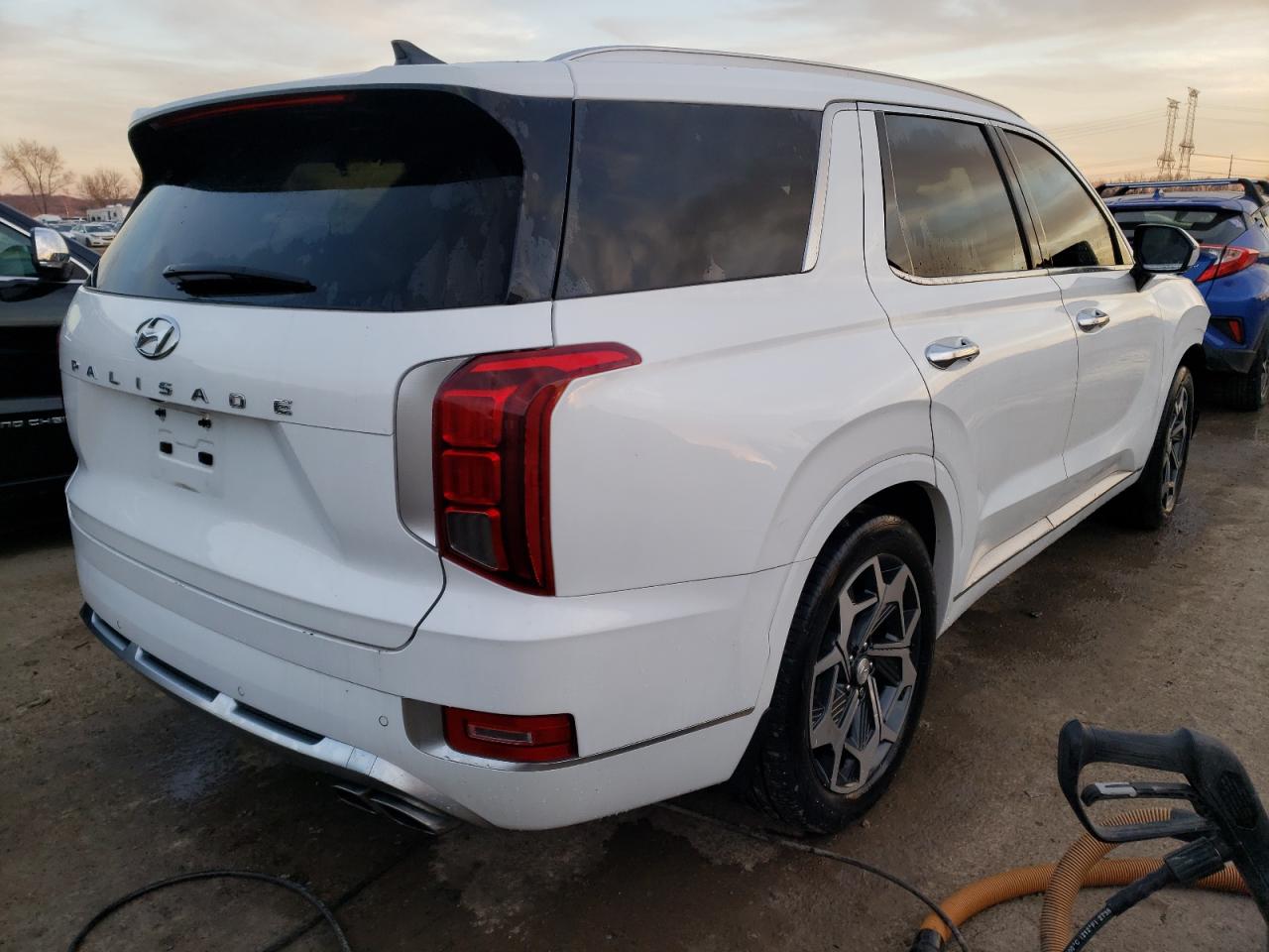 Image 3 of 2022 HYUNDAI PALISADE CALLIGRAPHY 2022 with VIN KM8R74HE3NU348185