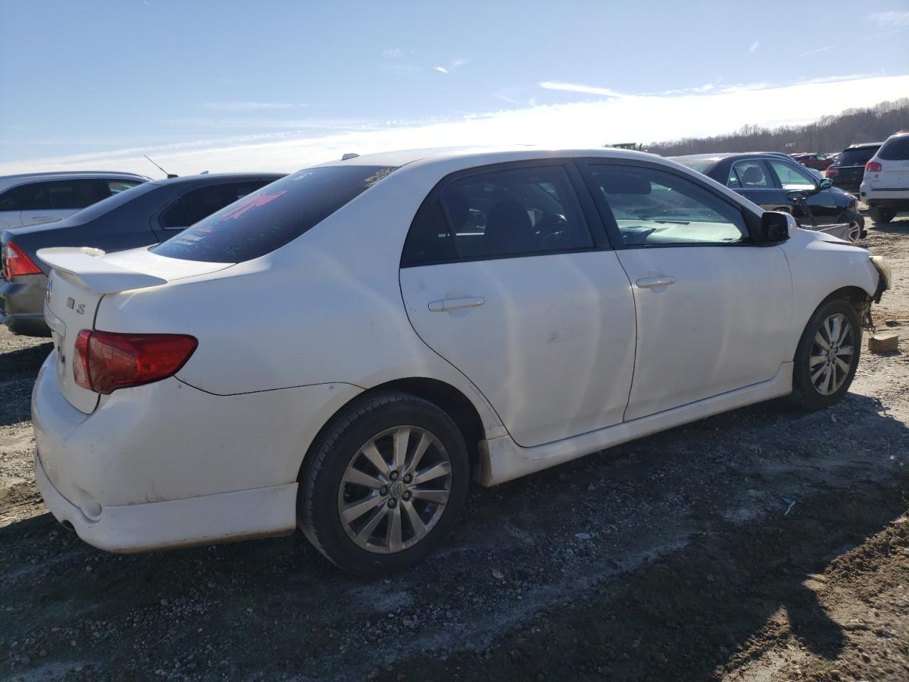 Image 3 of 2010 TOYOTA COROLLA BASE 2010 with VIN 2T1BU4EE0AC244408