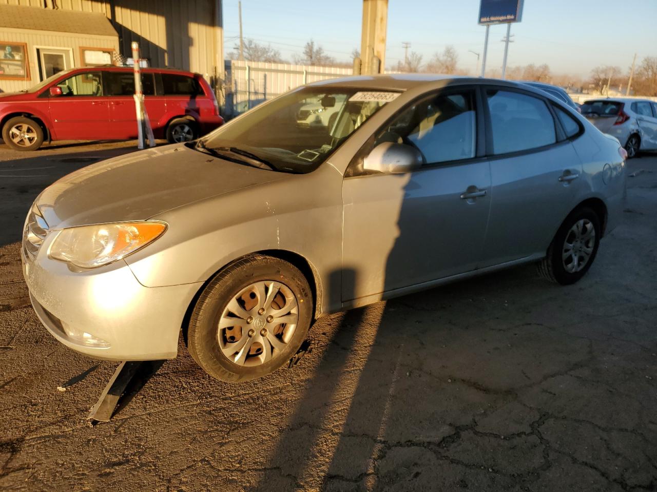 2010 HYUNDAI ELANTRA BLUE 2010 image