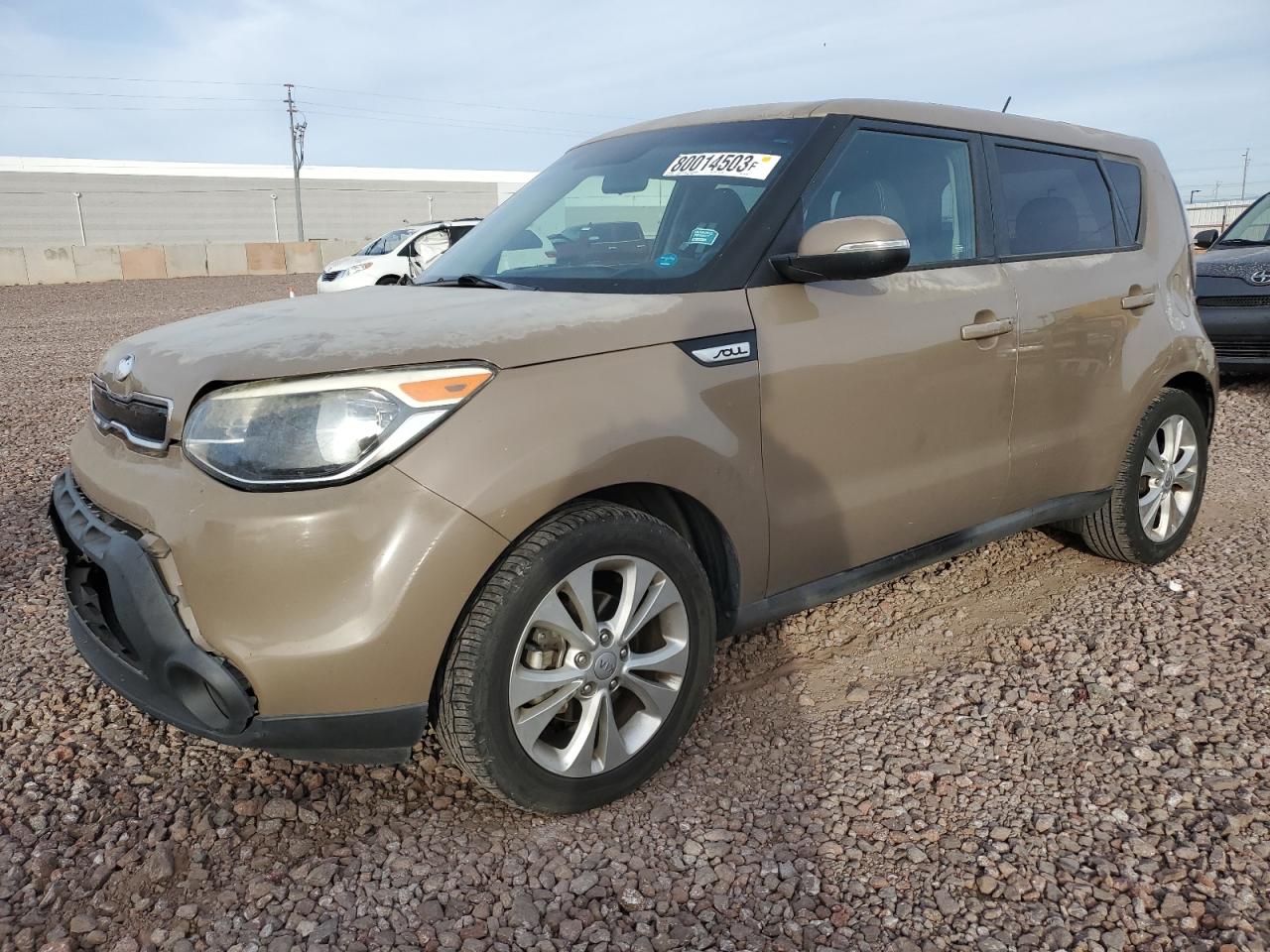 Image 1 of 2014 KIA SOUL + 2014 with VIN KNDJP3A51E7067250
