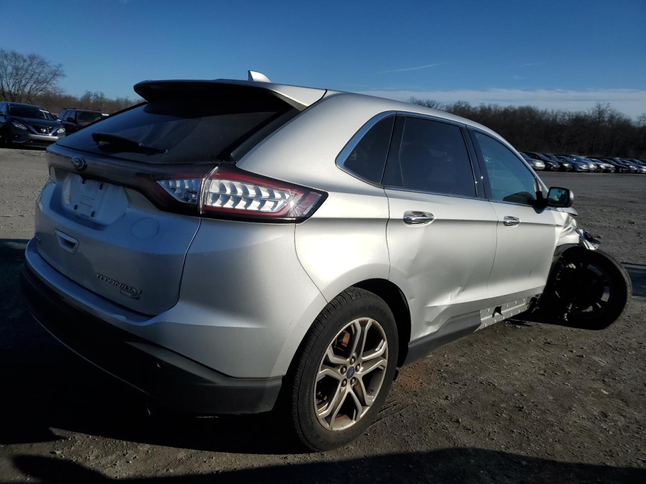 Obraz 3 z 2018 FORD EDGE TITANIUM 2018 z VIN 2FMPK4K91JBB07355