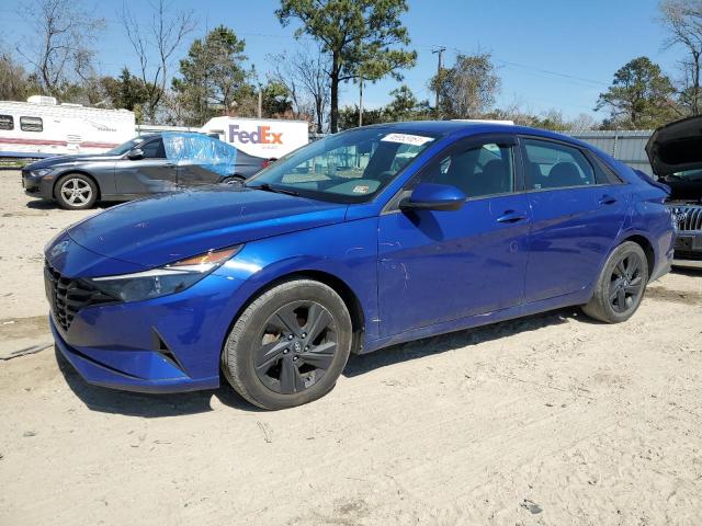 Image 1 of 2021 HYUNDAI ELANTRA SEL 2021 with VIN 5NPLM4AG8MH027167