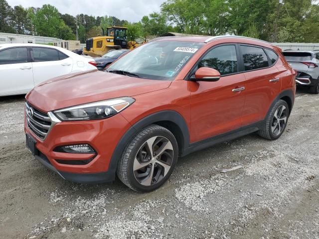 Image 1 of 2016 HYUNDAI TUCSON LIMITED 2016 with VIN KM8J33A27GU048008