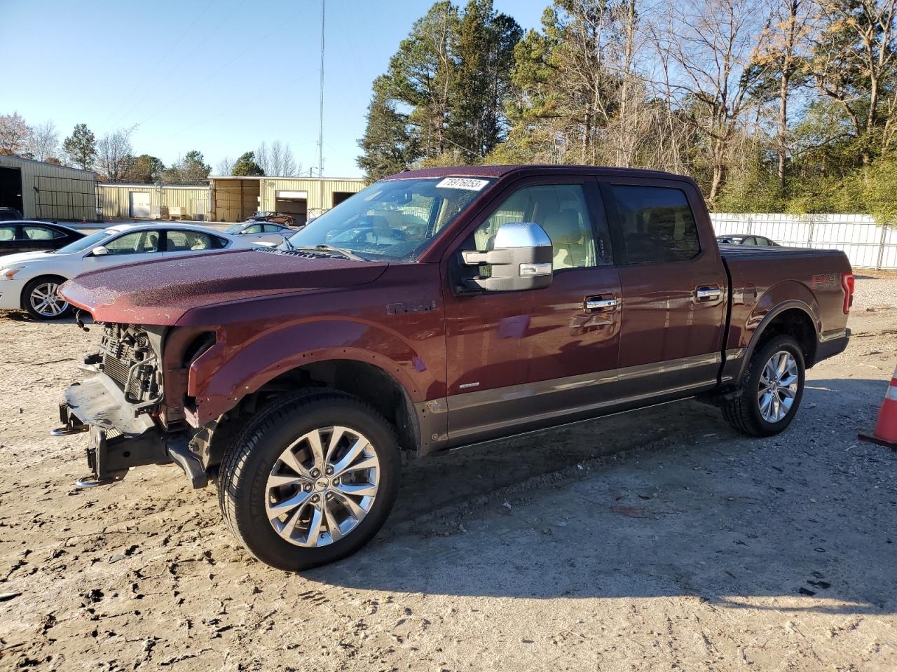 Image 1 of 2015 FORD F150 SUPERCREW 2015 with VIN 1FTEW1EG9FFB77636