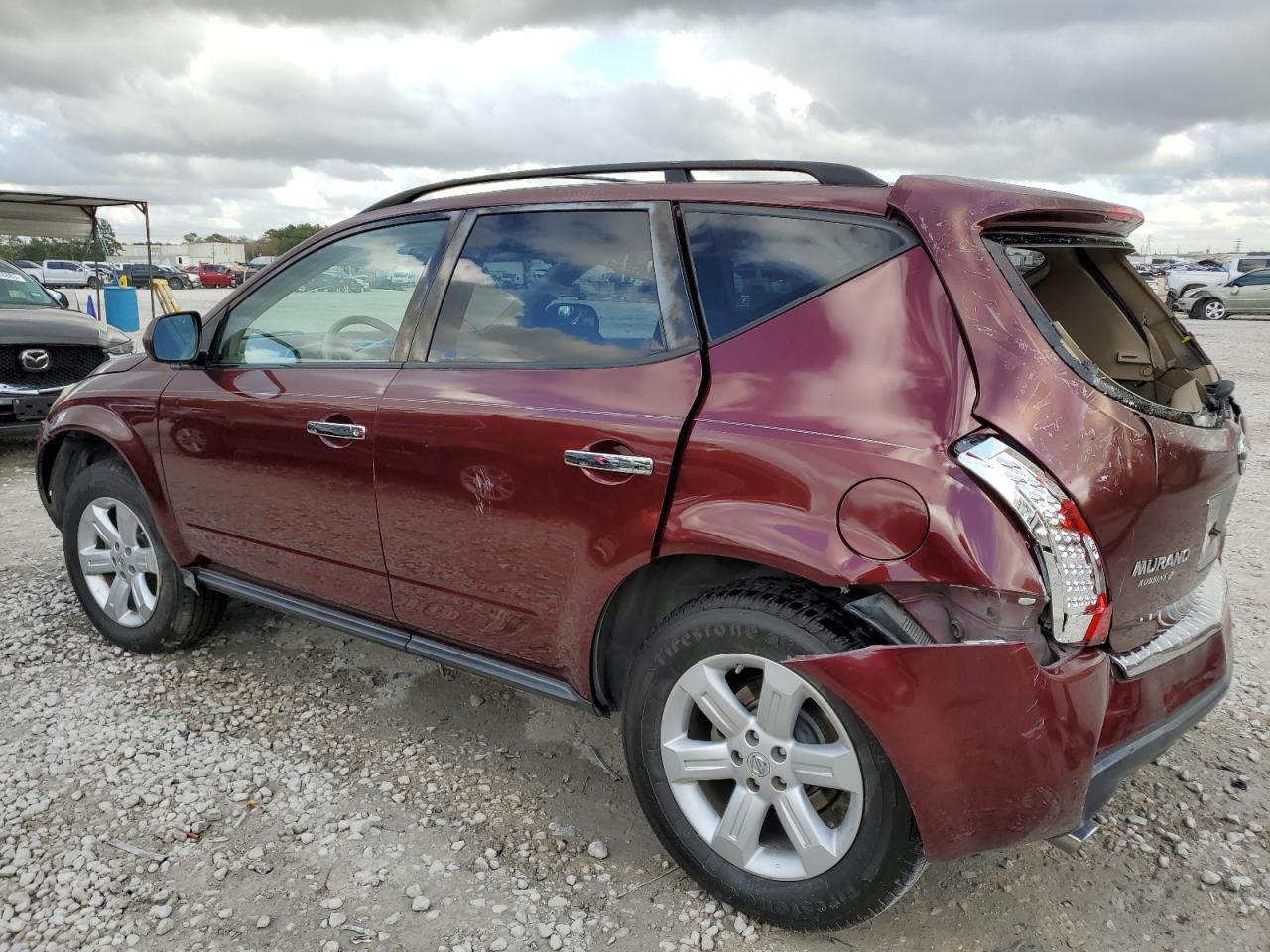 Image 2 of 2007 NISSAN MURANO SL 2007 with VIN JN8AZ08T27W515621