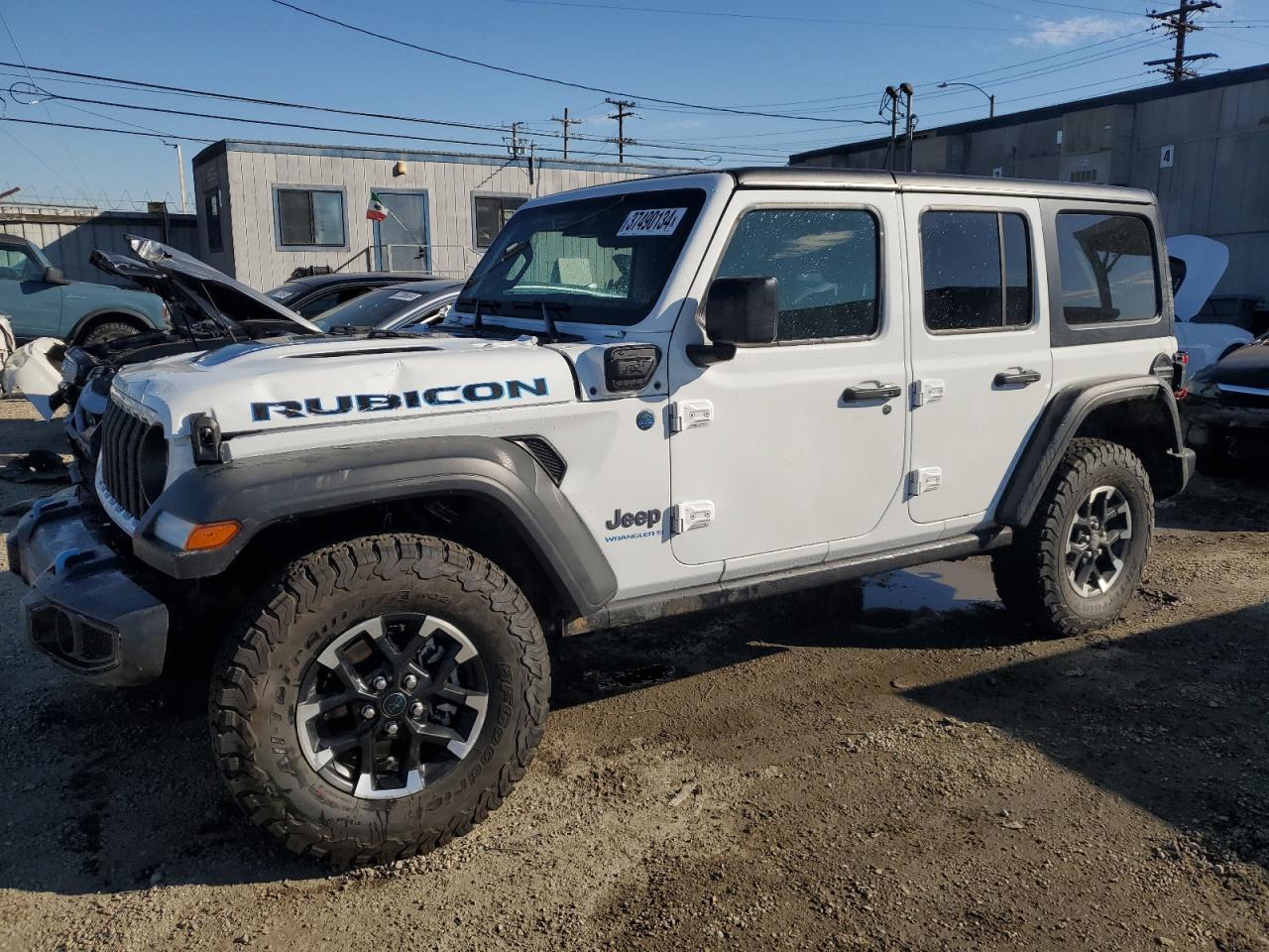 Image 1 of 2024 JEEP WRANGLER RUBICON 4XE 2024 with VIN 1C4RJXR69RW174793