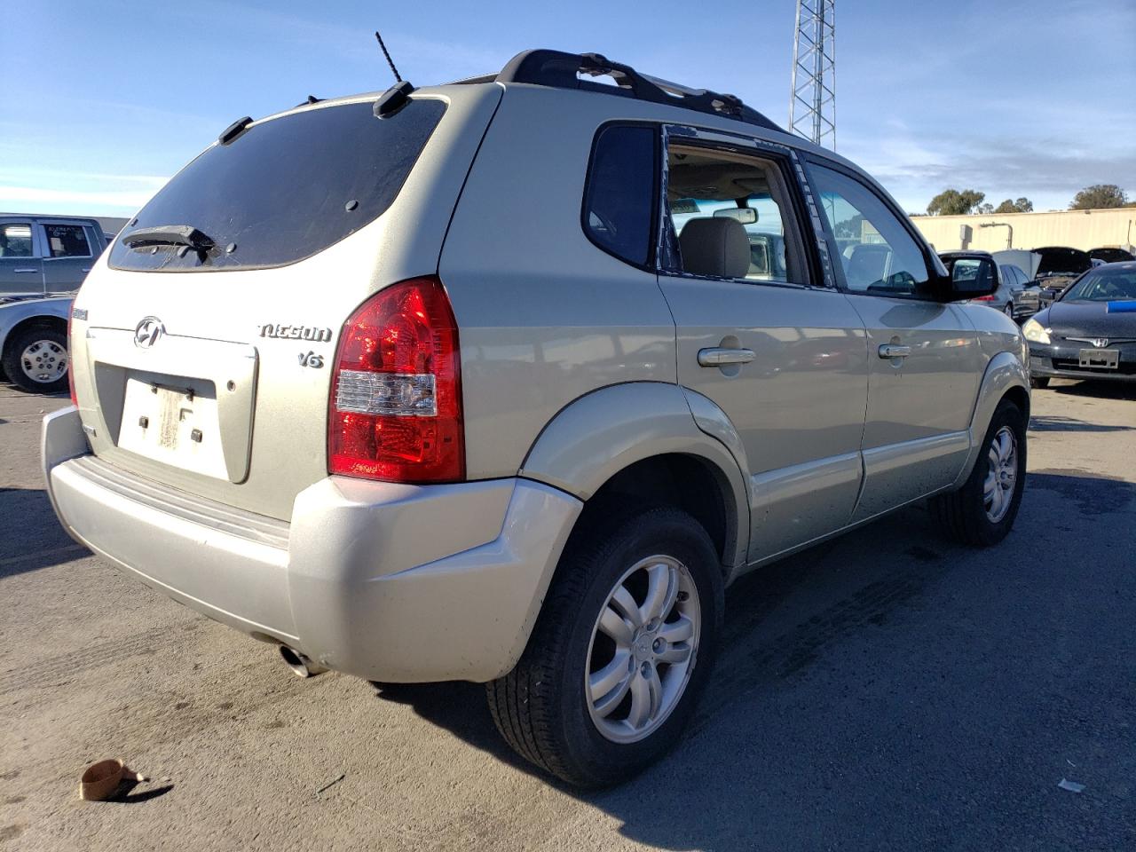 Image 3 of 2006 HYUNDAI TUCSON GLS 2006 with VIN KM8JN12D86U436779