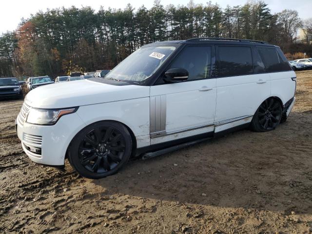 Image 1 of 2017 LAND ROVER RANGE ROVER SUPERCHARGED 2017 with VIN SALGS5FE1HA333265