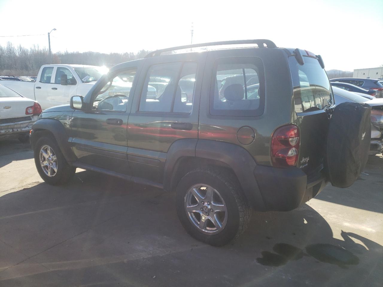 Изображение 2 2007 JEEP LIBERTY SPORT 2007 с VIN 1J4GL48K97W662549