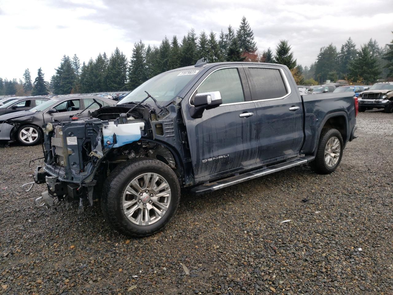 Image 1 of 2021 GMC SIERRA K1500 DENALI 2021 with VIN 1GTU9FED6MZ275685