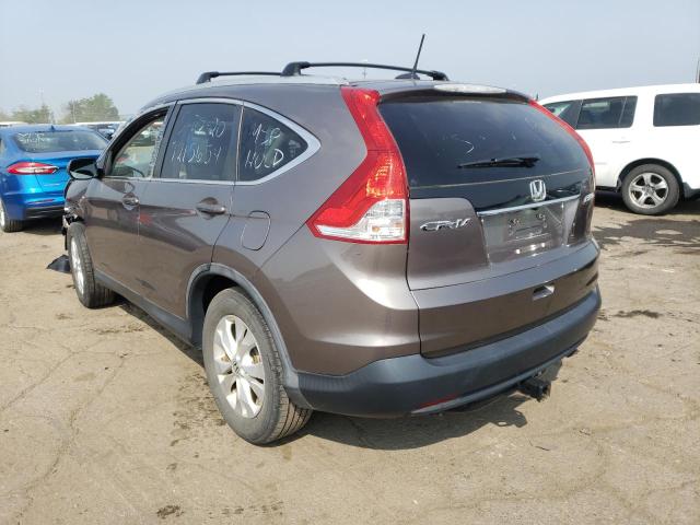 Image 2 of 2013 HONDA CR-V EXL 2013 with VIN 5J6RM4H78DL049479