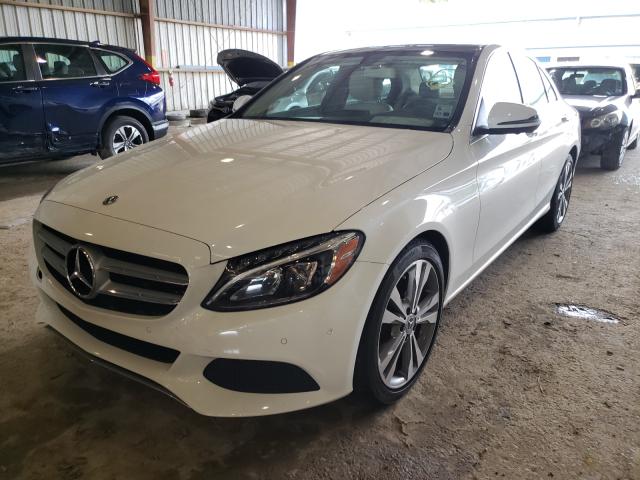 Image 2 of 2018 MERCEDES-BENZ C 300 2018 with VIN WDDWF4JB3JR402775