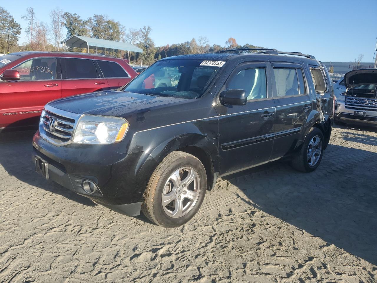 Изображение 2012 HONDA PILOT EXL 2012