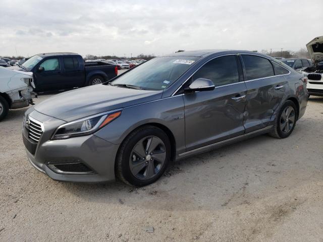 Image 1 of 2017 HYUNDAI SONATA HYBRID 2017 with VIN KMHE34L16HA056597