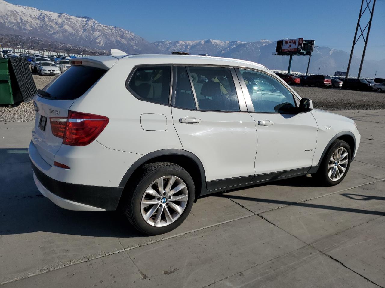 Image 3 of 2013 BMW X3 XDRIVE28I 2013 with VIN 5UXWX9C57D0D06623