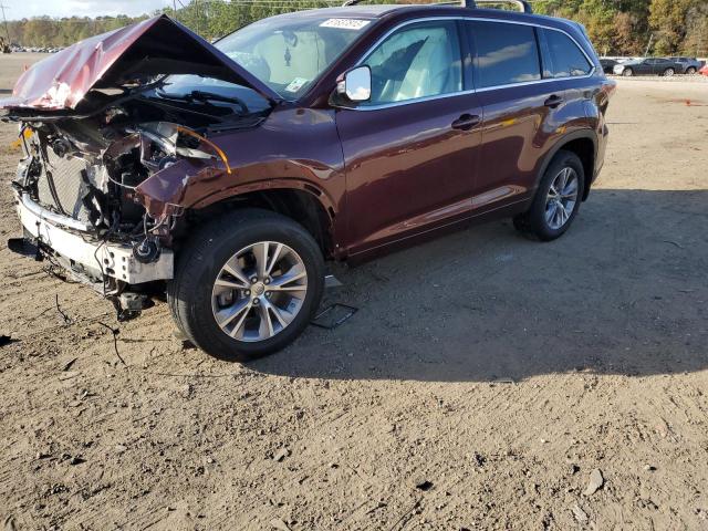 Изображение 1 2015 TOYOTA HIGHLANDER LE 2015 с VIN 5TDZKRFH3FS085201