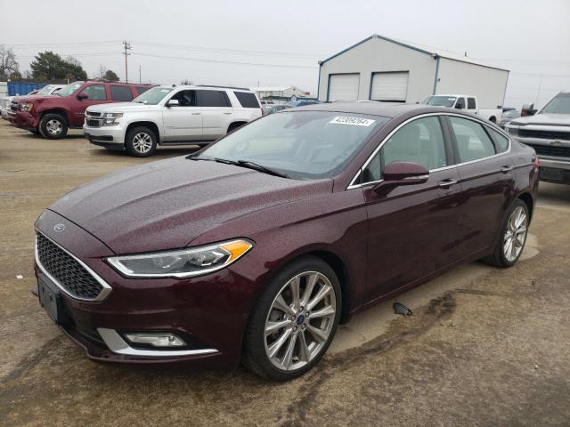 Image 1 of 2017 FORD FUSION TITANIUM 2017 with VIN 3FA6P0D9XHR267694