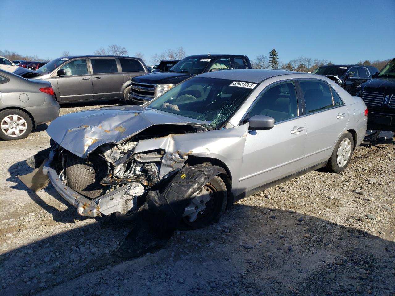 Image 1 of 2003 HONDA ACCORD LX 2003 with VIN 1HGCM56383A145206