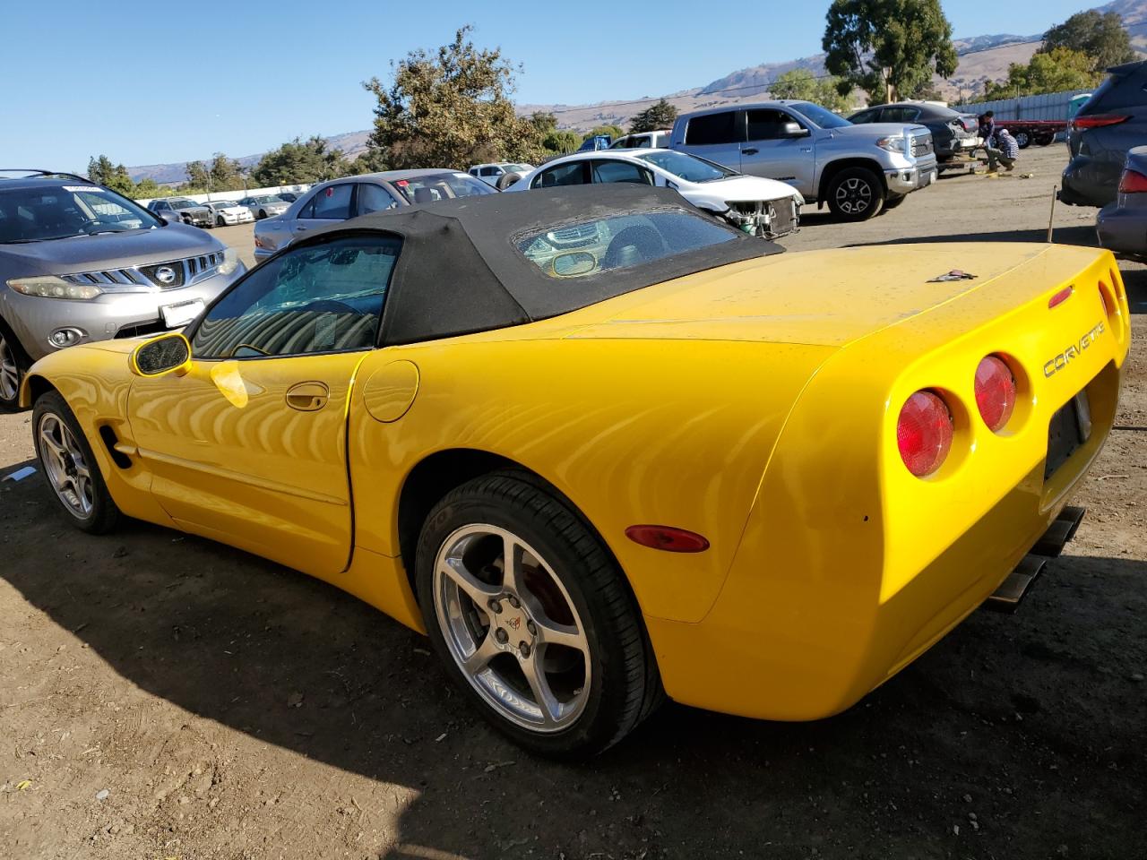 Изображение 2 2002 CHEVROLET CORVETTE  2002 с VIN 1G1YY32G525119488
