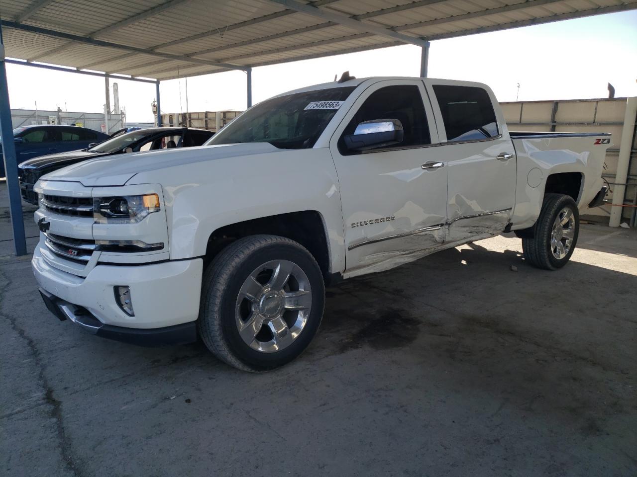 Image 1 of 2018 CHEVROLET SILVERADO K1500 LTZ 2018 with VIN 3GCUKSEC1JG328518