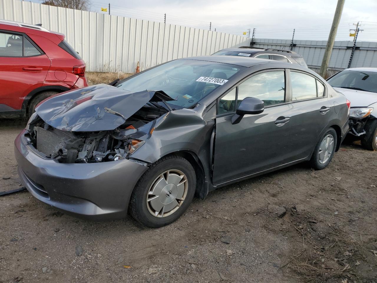 2012 HONDA CIVIC HF 2012 image