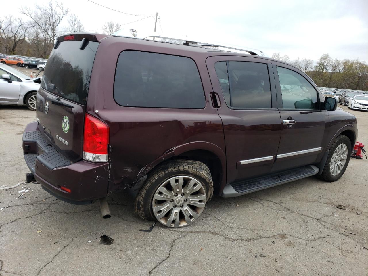 Image 3 of 2015 NISSAN ARMADA PLATINUM 2015 with VIN 5N1AA0NE0FN602832