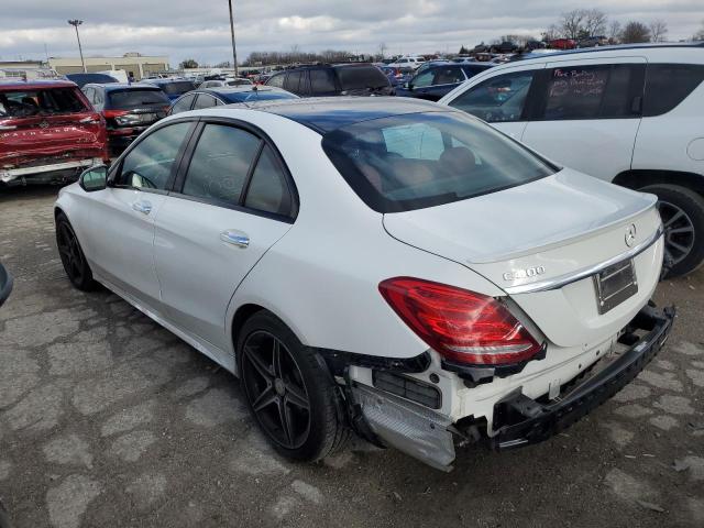 Image 2 of 2017 MERCEDES-BENZ C 300 4MATIC 2017 with VIN 55SWF4KB8HU190057