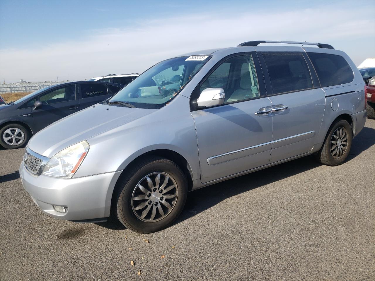 Image 1 of 2011 KIA SEDONA EX 2011 with VIN KNDMH4C74B6396864