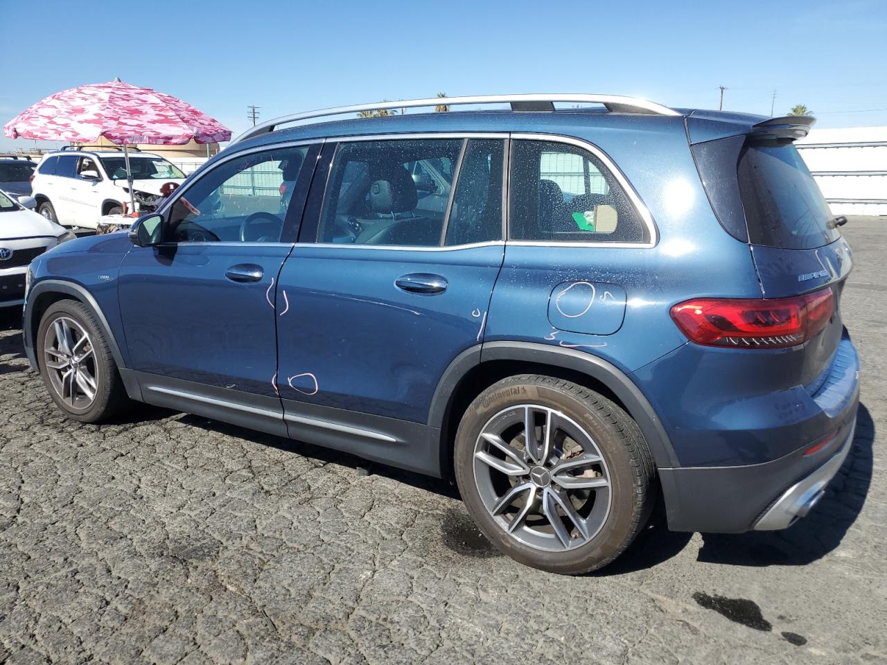 Image 2 of 2021 MERCEDES-BENZ GLB AMG 35 4MATIC 2021 with VIN W1N4M5BB8MW082816