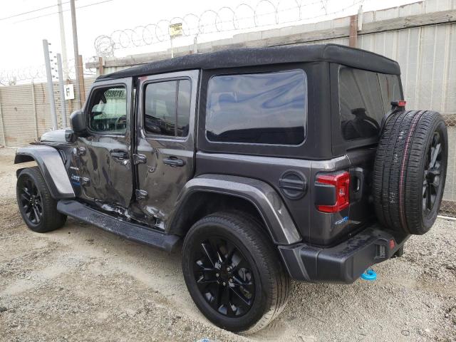 Image 2 of 2022 JEEP WRANGLER UNLIMITED SAHARA 4XE 2022 with VIN 1C4JJXP64NW170709