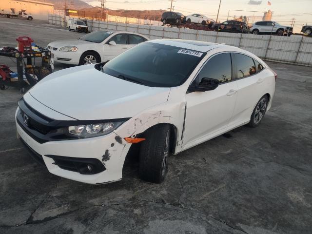 Image 1 of 2018 HONDA CIVIC EXL 2018 with VIN JHMFC1F72JX013206