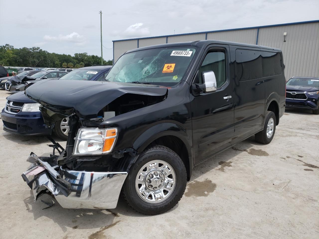Image 1 of 2019 NISSAN NV 3500 2019 with VIN 5BZBF0AA6KN852860