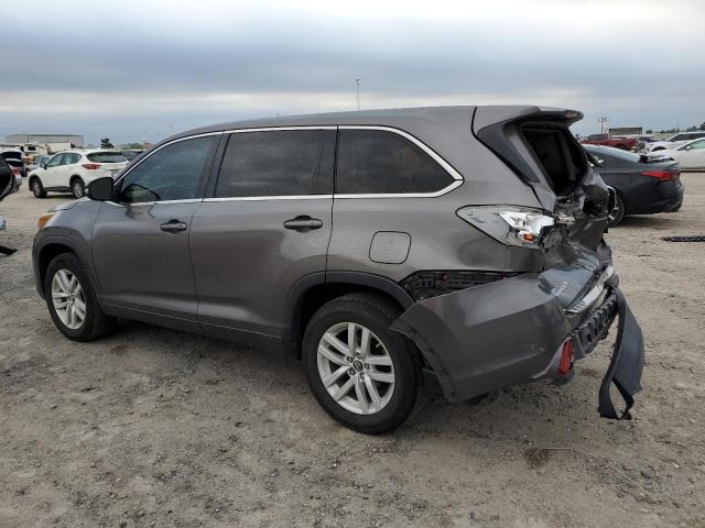 Image 2 of 2016 TOYOTA HIGHLANDER LE 2016 with VIN 5TDZARFH6GS023179