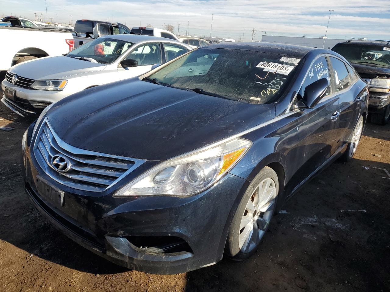 Image 1 of 2012 HYUNDAI AZERA GLS 2012 with VIN KMHFH4JGXCA183990