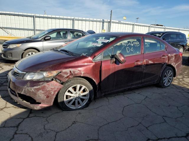 Image 1 of 2012 HONDA CIVIC EXL 2012 with VIN 19XFB2F90CE024056