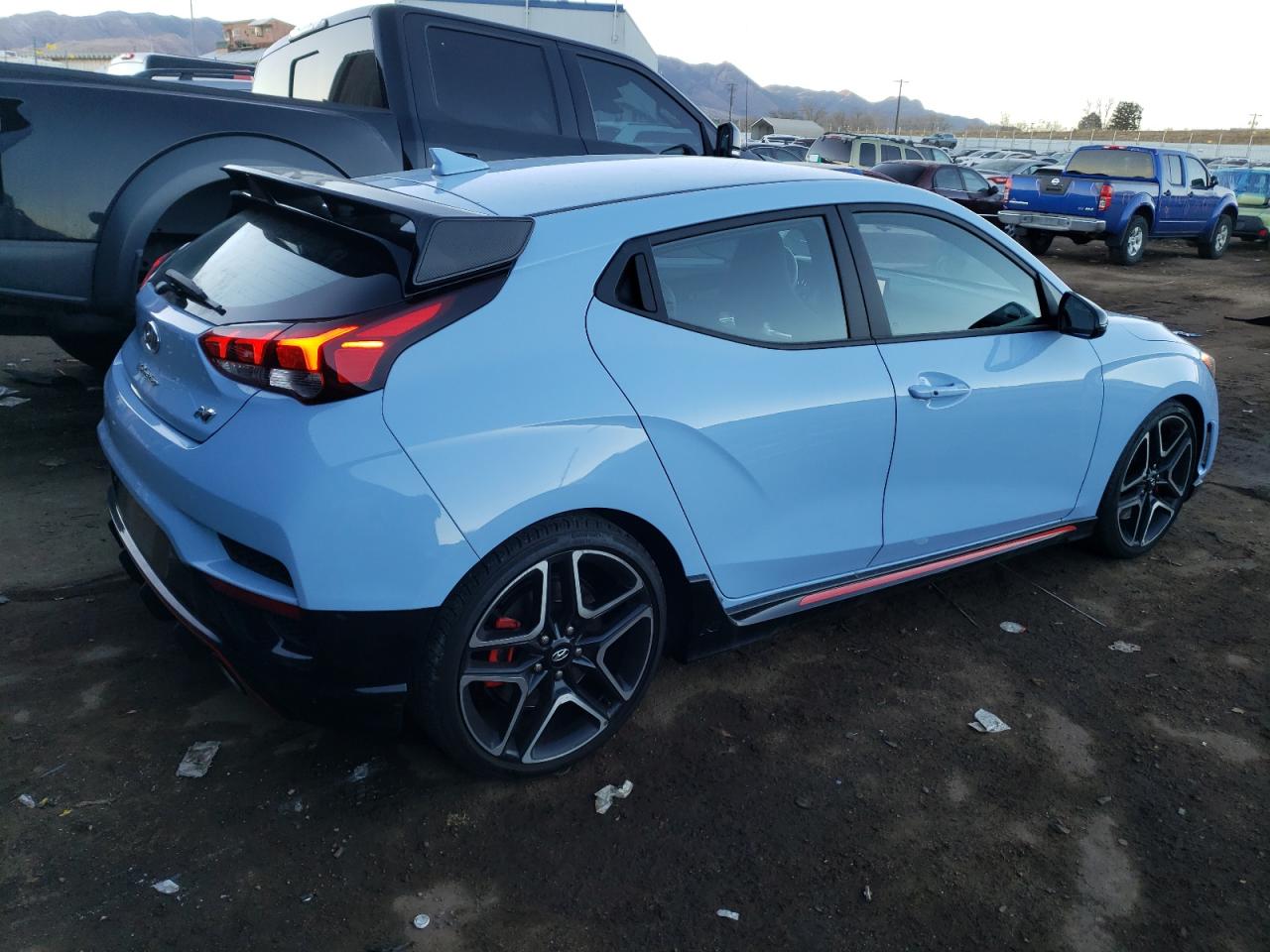 Изображение 3 2022 HYUNDAI VELOSTER N  2022 с VIN KMHT36AH6NU015500