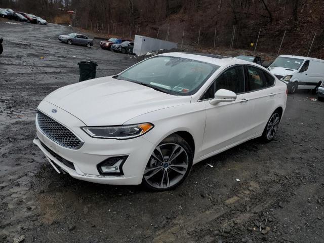 Image 1 of 2019 FORD FUSION TITANIUM 2019 with VIN 3FA6P0K94KR107739