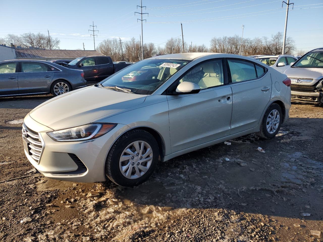 Image 1 of 2017 HYUNDAI ELANTRA SE 2017 with VIN 5NPD74LFXHH051539
